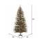 7ft. Pre-Lit Vienna Twig Artificial Christmas Tree, Clear Dura-Lit® LED Lights